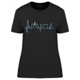 thumbnail image 1 of Heartbeat Made Of Hearts   T-Shirt Women -Image by Shutterstock, Female 3X-Large, 1 of 2