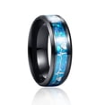 thumbnail image 1 of Heartbeat Metal Ring For Women Men Handmade Alloy Inlaid Artificial Gemstone Fashion Jewel Gift Durable Elegant, 1 of 2
