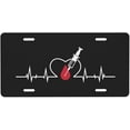 thumbnail image 1 of Heartbeat Phlebotomist Phlebotomy Syringe Blood Full License Plate 6" x 12" Aluminum Decorative Front License Plates Metal Car Plate Novelty Vanity Tag Cover with 4 Holes Car Decor Accessory, 1 of 9