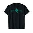 thumbnail image 1 of Heartbeat Ping Pong Game Balls Tables Tennis T-Shirt, 1 of 5