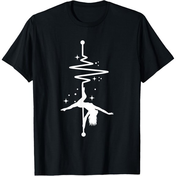 Heartbeat Pole Dancing Fitness Sports Pole Dancer Workout T-Shirt