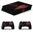 thumbnail image 1 of Heartbeat Signals, Heartbeats, Yarns PS4/PS4 Pro/PS4 Slim Skin Sticker For Console And Controller Skins, 1 of 6