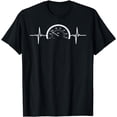 thumbnail image 1 of Heartbeat Speedometer Car Guy Auto Garage Racing Men Dad T-Shirt, 1 of 3