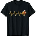 thumbnail image 1 of Heartbeat Turkey Nurse Thanksgiving Scrub Top Fall RN ICU ER T-Shirt, 1 of 3