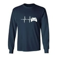 thumbnail image 1 of Heartbeat of a Gamer 2 Adult Long Sleeve T-shirt, 1 of 3