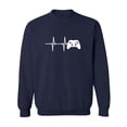 thumbnail image 1 of Heartbeat of a Gamer 2 Crewneck Sweatshirt, 1 of 3