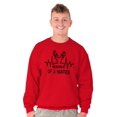 thumbnail image 1 of Heartbeat of a Hunter Cute Sweatshirt for Men or Women Brisco Brands M, 1 of 6