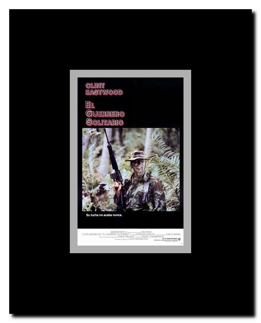 Heartbreak Ridge Framed Movie Poster