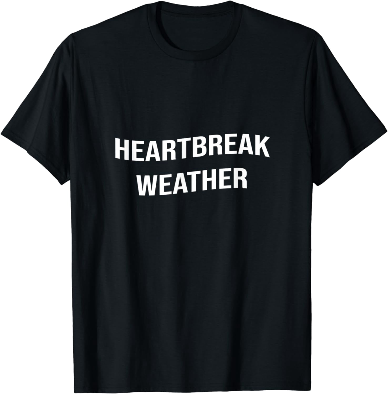 Heartbreak Weather Broken Love Sad Aesthetic T-Shirt - Walmart.com