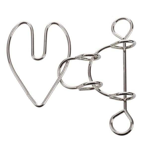 Brain Teaser Metal Rings