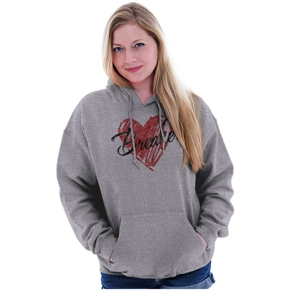 Heartbreaker Funny Valentines Day Hoodie Sweatshirt Women Brisco Brands S