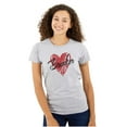 thumbnail image 1 of Heartbreaker Funny Valentines Day Womens Slim Fit Graphic Tee Brisco Brands S, 1 of 2