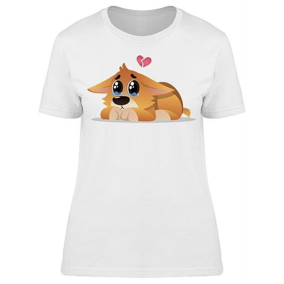 Heartbroken Corgi T-Shirt Women -Image by Shutterstock, Female Small
