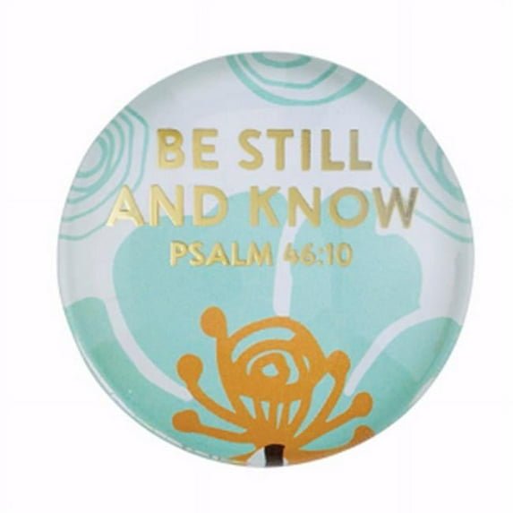 Heartfelt 146352 1.5 in. Magnet Christian Verse - Be Still Psalm 46-10Pack of 2
