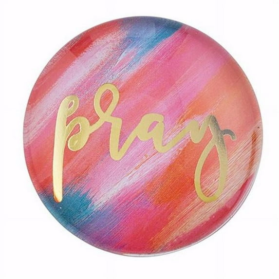 Heartfelt 146354 Pray Magnet Christian Verse - 1.5 in. Dia.Pack of 2