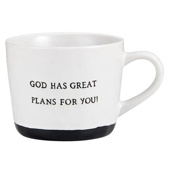 Heartfelt 221744 15 oz God Has Great Plans for You Cozy Mug