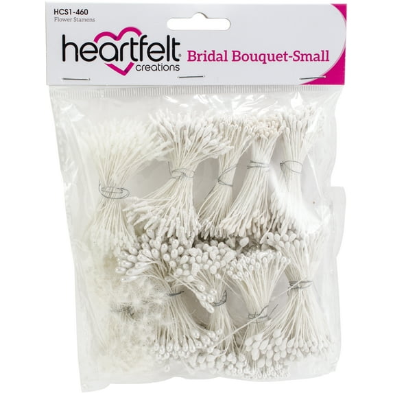 Heartfelt Creations Bridal Bouquet Stamens 10/Pkg-1 & 5mmx2.25"