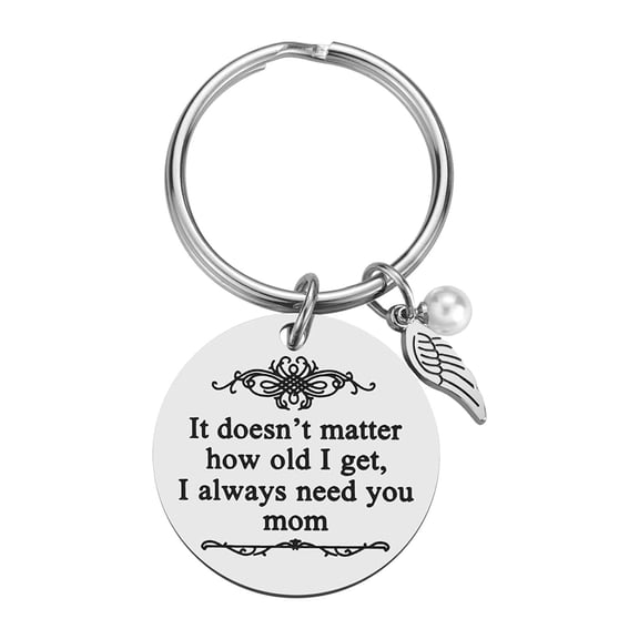 Heartfelt Day From Daughter Son For Mom Birthday Valentines Christmas Keychain Keyring Keepsake Present