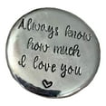 thumbnail image 1 of Heartfelt Hand Stamped Pocket, Personalized Pocket Token, Valentine's Day Gift Ornament, DIY Craft Inspirational Keepsake, 1Pcs Custom Keepsake, Valentine's Day Gift 1.18 Inch, 1 of 8