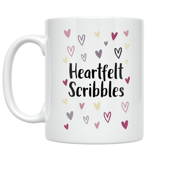 Heartfelt Handwritten Message Mug - Thoughtful Gift for Friends - 11 oz Ceramic Coffee Mug