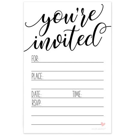 Heartfelt Moments Invitation Set with Envelopes - 20 Count Sweet Heart Design for Celebrations, Weddings, and Special Occasions. Create Lasting Memories with Style.