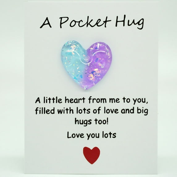 Heartfelt Pocket Hug Encouragement Cards Inspirational Keepsakes for Loved Ones to Uplift and Spread Joy