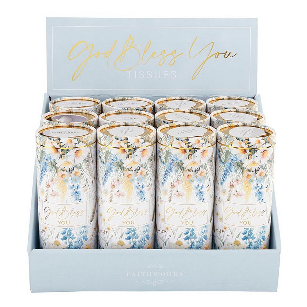 Heartfelt R7744 Tissue Display - Wild Flower - 12pcs - Walmart.com
