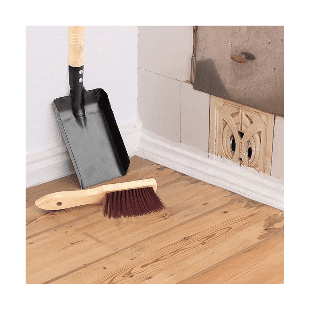 Fresh Designs, Charcoal Shovel, Gloves, And Hearth Brush Set, Fireplace - View #10