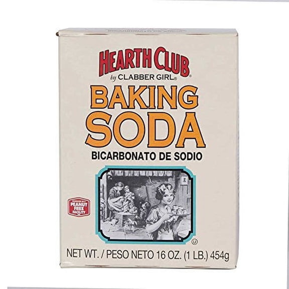 Hearth Club Hearth Baking Soda, 16 oz - Case of 24
