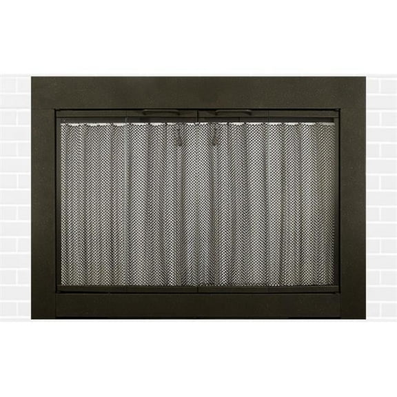 Hearth Craft 02613f Serenity Fireplace Doors, Antique Bronze - 40 lbs