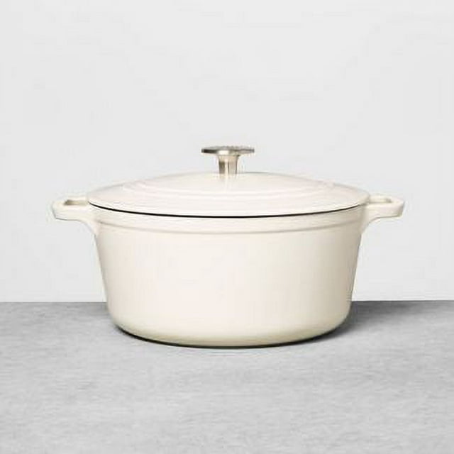  Hearth & Hand 5 Quart Enameled Cast Iron Dutch Oven 