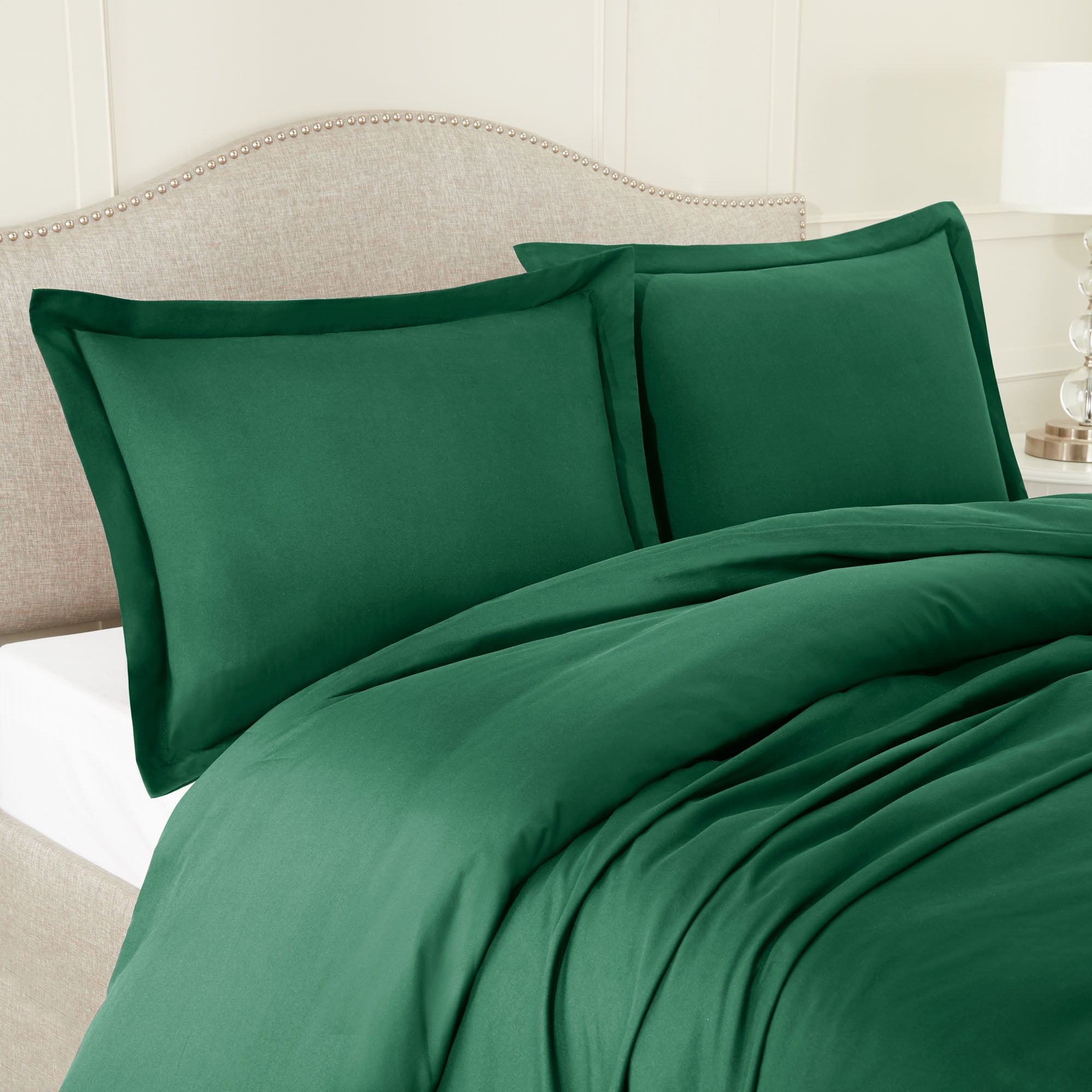 Hunter Green Duvet Cover