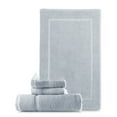 thumbnail image 1 of Hearth & Harbor Bath Towel Collection, 100% Cotton Luxury Soft 4 Pc Set - Ice Blue, 1 of 9