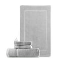 thumbnail image 1 of Hearth & Harbor Bath Towel Collection, 100% Cotton Luxury Soft Set of 2 Bath Mats & 2 Wash Cloth Towels - Gray, 1 of 9