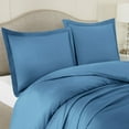 thumbnail image 1 of Hearth & Harbor 3-Piece Blue Heaven Duvet Cover Set, Queen, 1 of 5