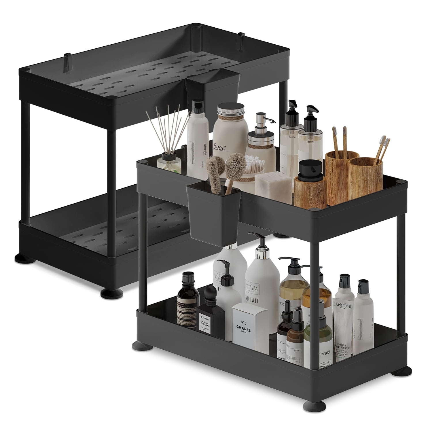 Hearth and Harbor Under Sink Organizer, Bathroom Cabinet Organizer ...