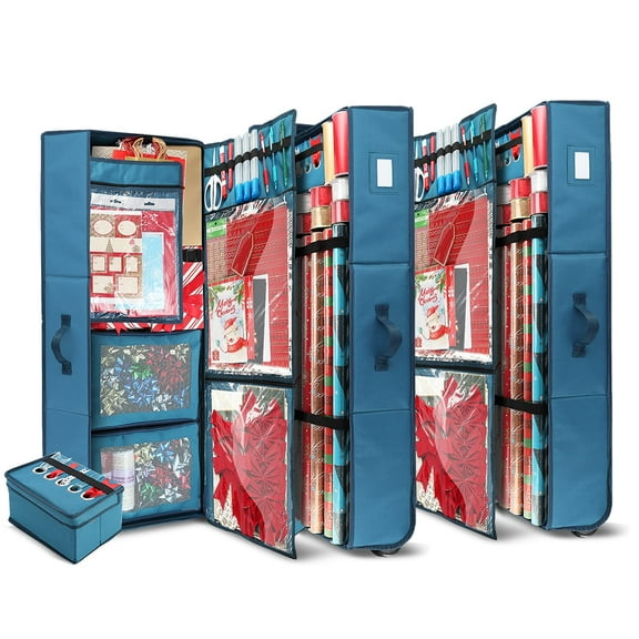 Hearth & Harbor Xtra-Large Holiday Storage, Blue, 2 Count Pack