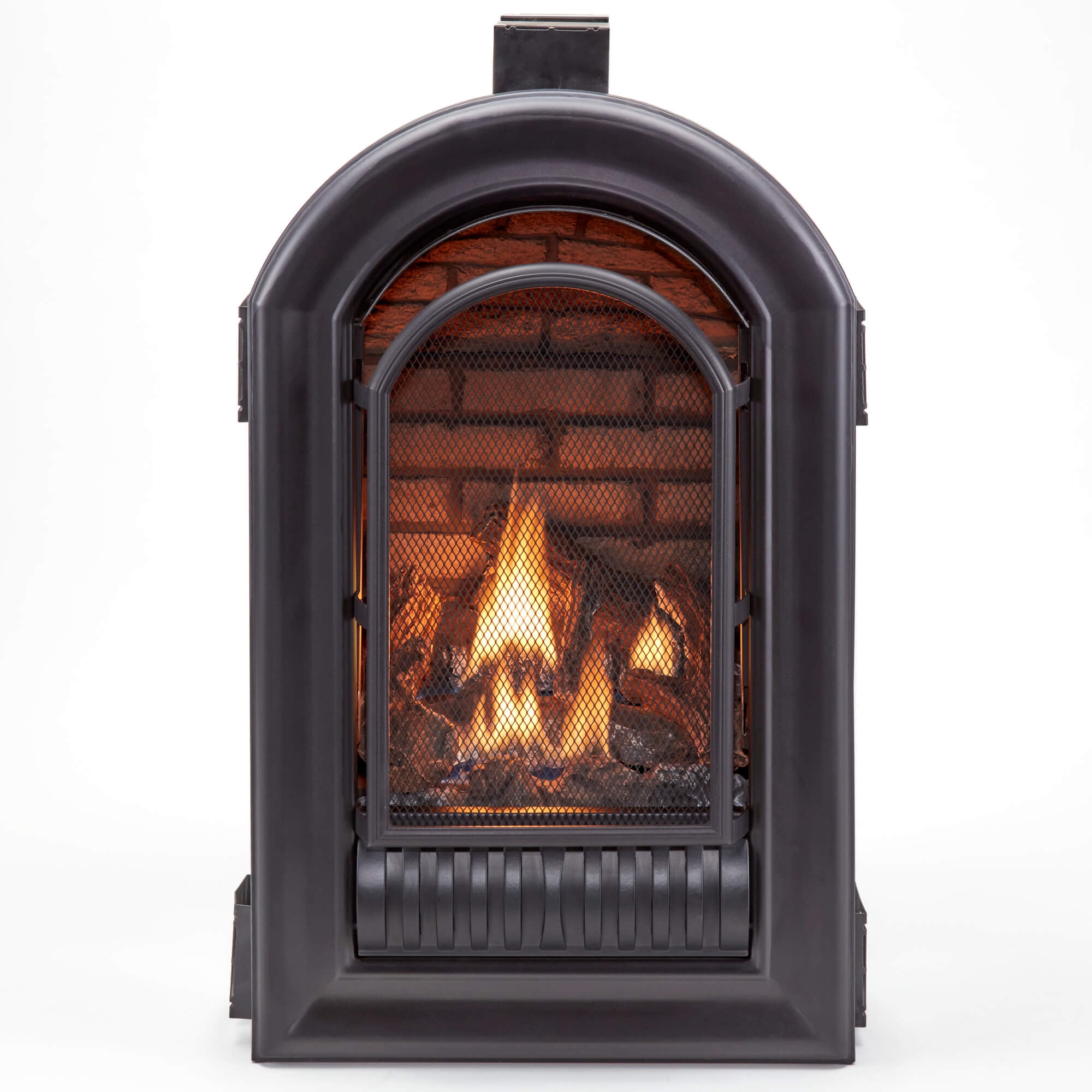 Hearth Sense ASeries Indoor Gas Ventless Fireplace Insert with Logs