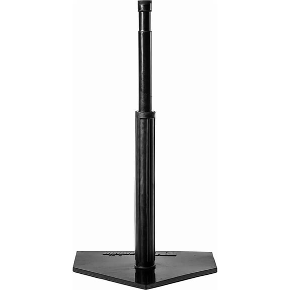 HearthHarmony Hitting/Batting Tee Stand for Baseball, Teeball and Softball Practice - Adjustable - Heavy Duty