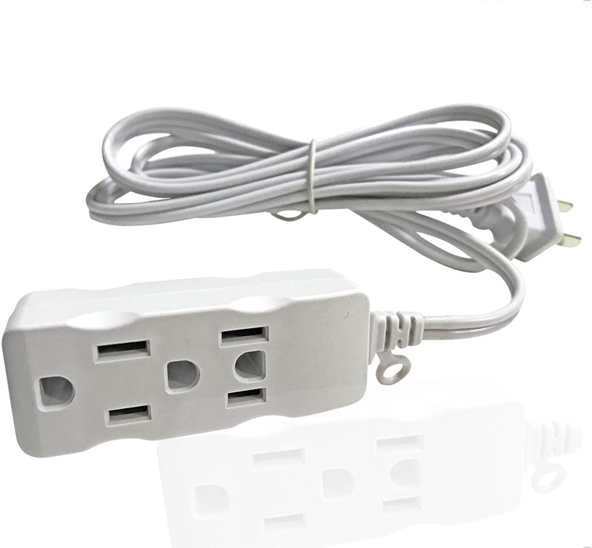 HearthHarmony Multi Plug Extender Box,3 Outlet Surge 2 Prong Flat pin ...
