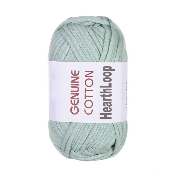 HearthLoop Beginner Crochet Yarn, Worsted Weight Medium #4 – Easy-to-See Stitches for Crocheting, Ideal for DIY Crochet Kit Making