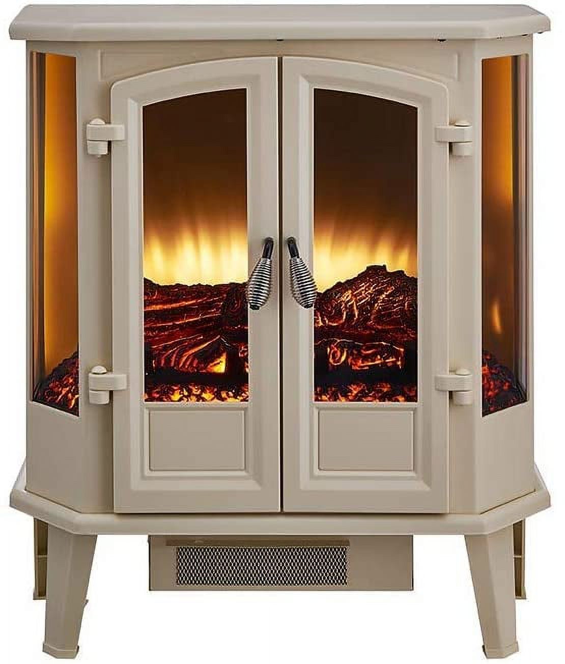 HearthPro Cream Infrared Electric Fireplace Stove SP5623