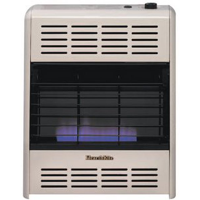 HearthRite VentFree Blue Flame Heater 20000 BTU Thermostat Control LP