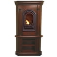 thumbnail image 1 of HearthSense Liquid Propane Ventless Gas Tower Corner Fireplace System - 20,000 BTU, Cherry Finish - Model# HS-ALI-ATCC, 1 of 5