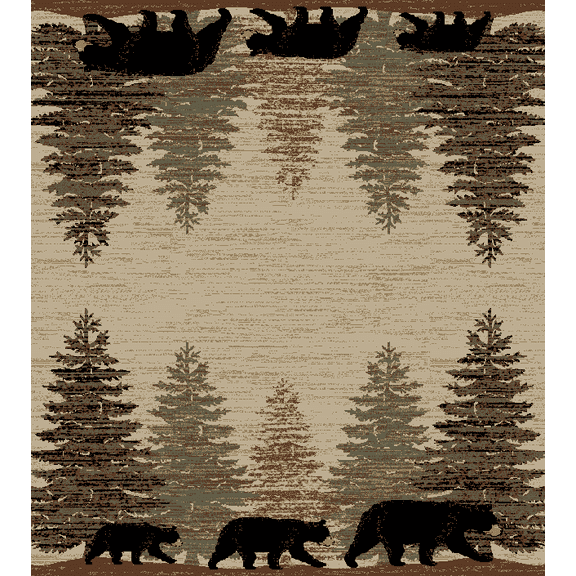 Hearthisde Smokey Top Area Rug 8x10
