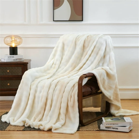 Hearthoom Fuzzy Soft Plush Throw Blanket, Thick Bubble Blanket For Bedroom, Warm And Inviting, Great For Bed Couch And Relaxation