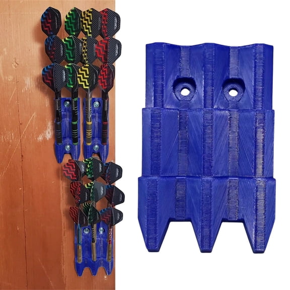 Hearthoom Holder Wall Mount, Mop Storage Tool Racks, Broom Hanger Tool Organizer for Garage, Kitchen, Garden, Laundry Room Yard Purple