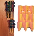 thumbnail image 1 of Hearthoom Holder Wall Mount, Mop Storage Tool Racks, Broom Hanger Tool Organizer for Garage, Kitchen, Garden, Laundry Room Yard Yellow, 1 of 4