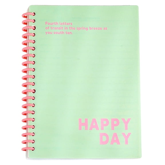 Hearthoom Inspirational Spiral Notebook Appreciation Gift 5.7X8 Inch Motivational Notepad College Ruled Journal for Employee Coworker Teacher Nurse,Green