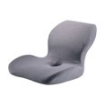 thumbnail image 1 of Hearthoom Lumbar Cushion Support Seat Pad - Coccyx Back Rest for Office Chair Car & Home Comfort, 1 of 9